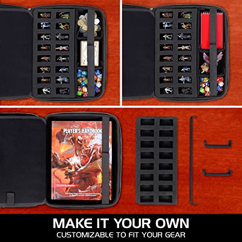 DND Binder Collector's Edition RPG Organizer Case with Built