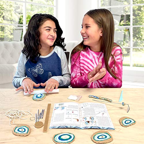 Make Your Own Clay Geode Wind Chime Craft Kit for Kids Girls Teens