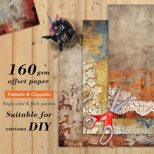 6'' Vintage Lace Scrapbook Paper Pad (24 Count)