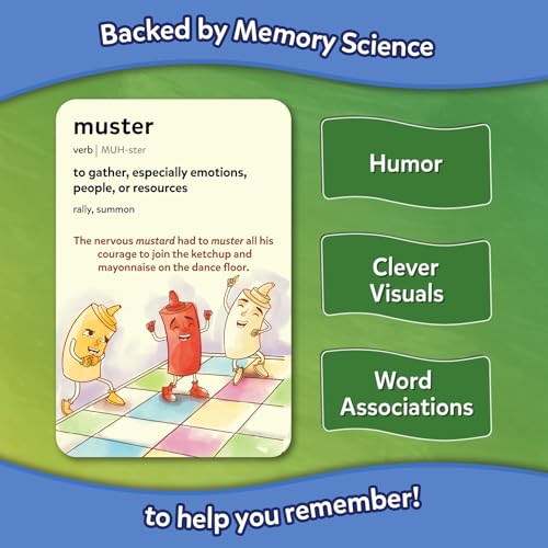 Educational Vocabulary Flash Cards for Kids
