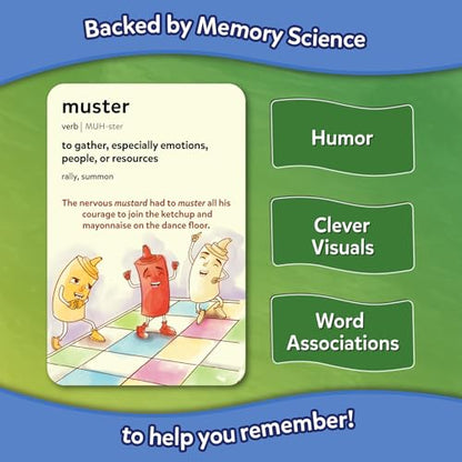 Educational Vocabulary Flash Cards for Kids