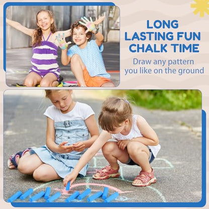 Jumbo Sidewalk Chalk for Kids Outdoor