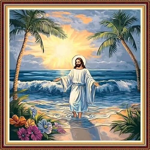 Stamped Cross Stitch Kits for Beginner Embroidery Kits for Beginners Adults DIY 11CT Cross Stitch Patterns Needlepoint Kits Crossstitching Kits
