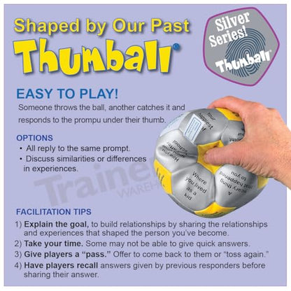 Shaped by Our Past Thumball Communication Game 6"