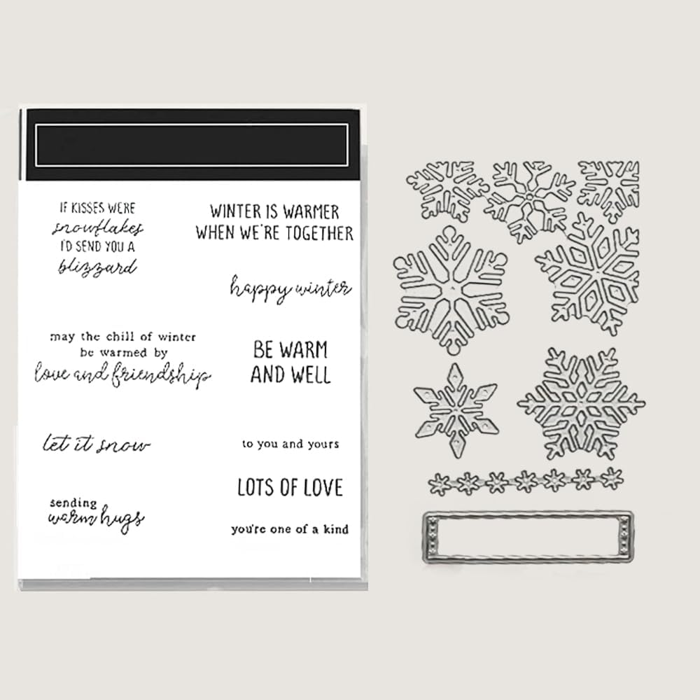 2025-2026 Stamps and Dies for Card Making, Stamps and Dies Set 2025 for Christmas and Halloween, Die Cut DIY Various Festivals Album Scrapbooking Birthdays Greeting Card (M4343) - Crafty Corner