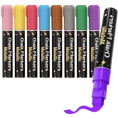 Window Chalk Markers for Cars Glass Washable
