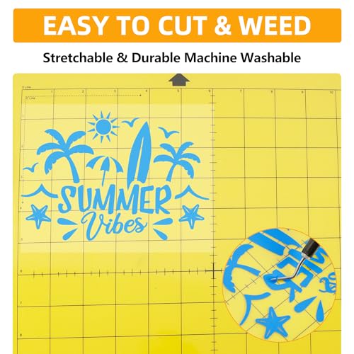Heat Transfer HTV Vinyl Bundle (12 Count)
