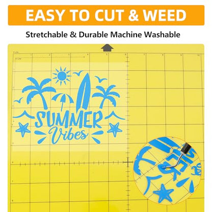 Heat Transfer HTV Vinyl Bundle (12 Count)