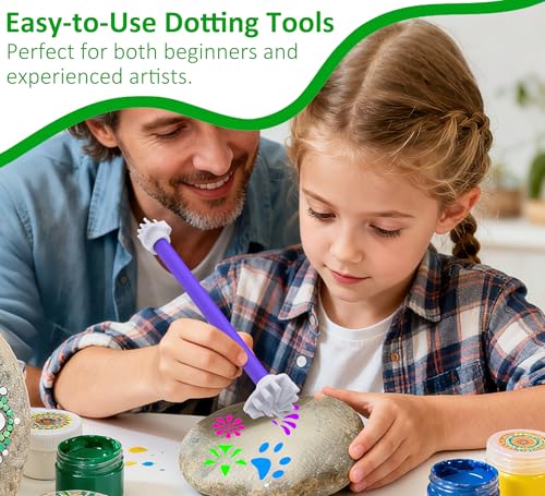 Flower Petal Tools for Dot Painting