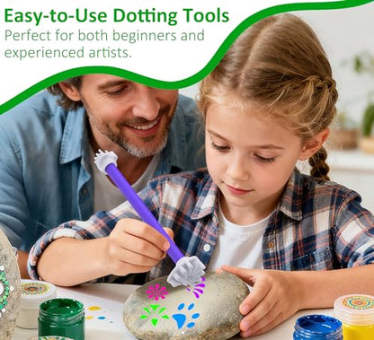 Flower Petal Tools for Dot Painting