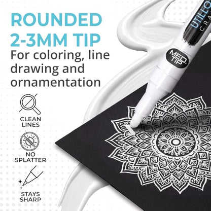 White Paint Pen (3 Count)