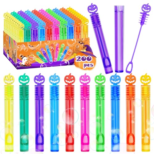 200 Piece Halloween Party Favor Bubbles (4.8 Ounce)