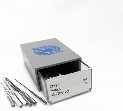 SCHMETZ Chrome Universal Household Sewing Machine Needles, Size 70/10, Bulk