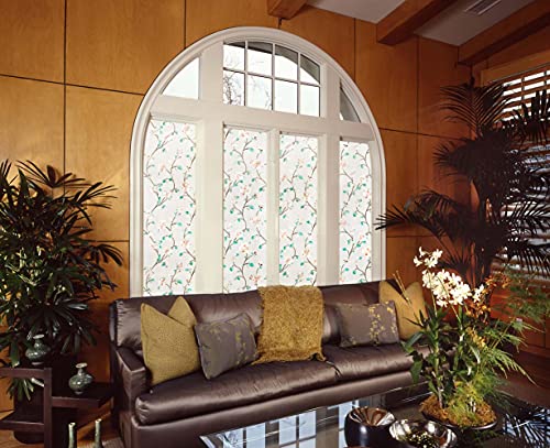 Static Cling Decorative Window Privacy Film (16.12 Sq Ft)
