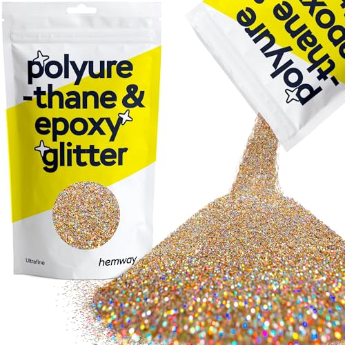Resin Glitter Gold Silver Holographic 100g (100 Gram)