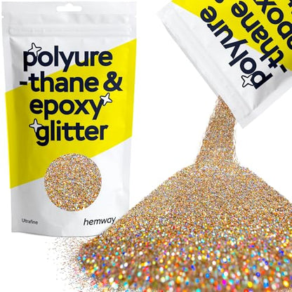 Resin Glitter Gold Silver Holographic 100g (100 Gram)