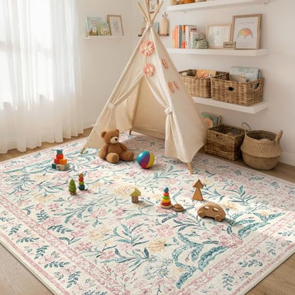 Washable Area Rug 6x9 (54 Sq Ft)