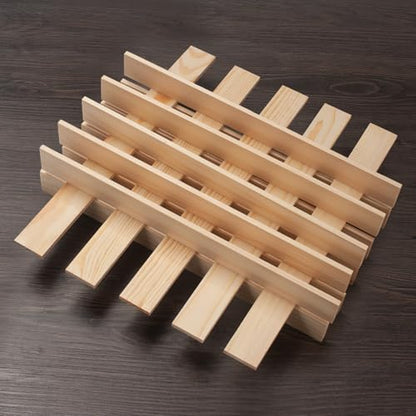 Wood Strips Slats for Wall (15 Count)
