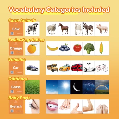 80 Nouns Flash Cards for Toddlers 2