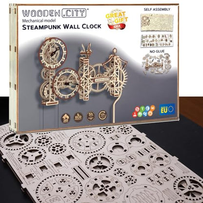 Steampunk Wall Clock Kit