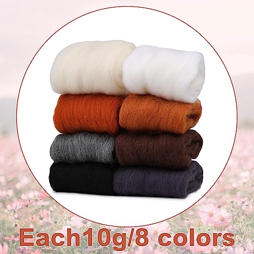 Needle Felting Wool 2.82 OZ (2.8219 Ounce)