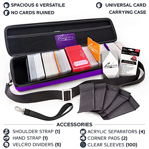 Purple Quiver Card Carrying Case