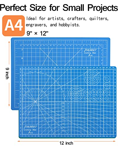 Density upgraded 9"x12" Self Healing Cutting Mat