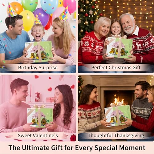 Capybara Cherry Blossom Bonsai Tree House Building Sets for Adults & Kids
