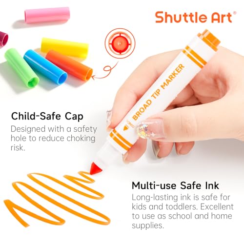 120 Count Washable Markers