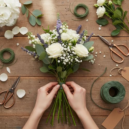 130 Feet Floral Wire Rustic Vine Bind Wire (130 Foot)