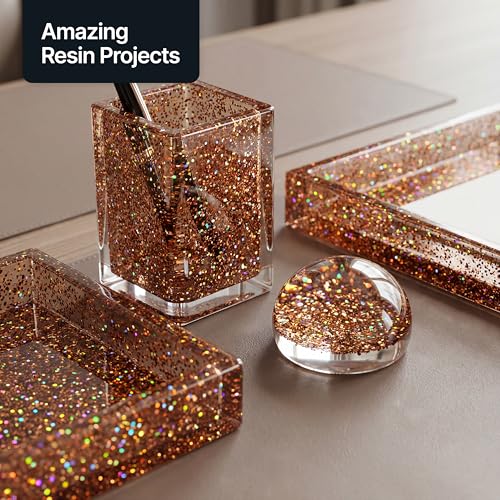 Craft Glitter Bronze Brown Holographic 100g Extra Chunky Glitter (3.5 Ounce)