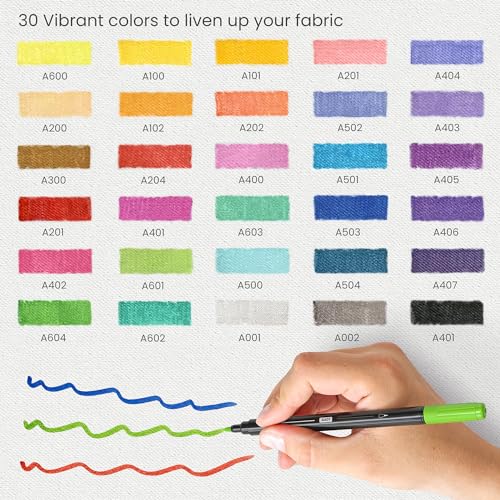 Fabric Markers (30 Count)