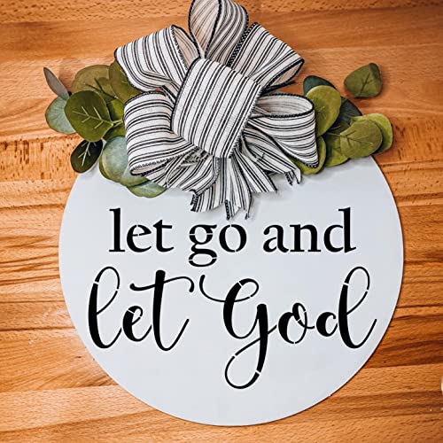Christian Stencils for Painting on Wood 12" Stencils for Crafts Reusable