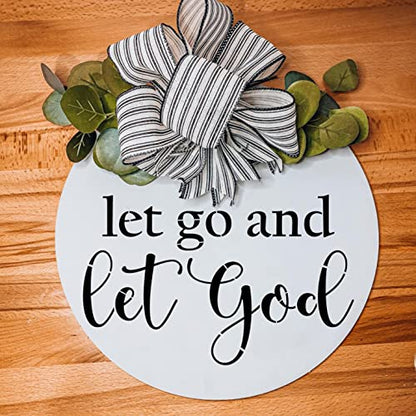 Christian Stencils for Painting on Wood 12" Stencils for Crafts Reusable