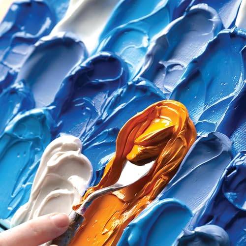 Super Thick Acrylic Paint with a Textured Finish