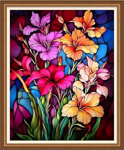 Cross Stitch Stamped Full Embroidery Kits DIY 11CT Cotton Thread Printed DIY Needlepoint Kits Craft Needlework Set Cross
