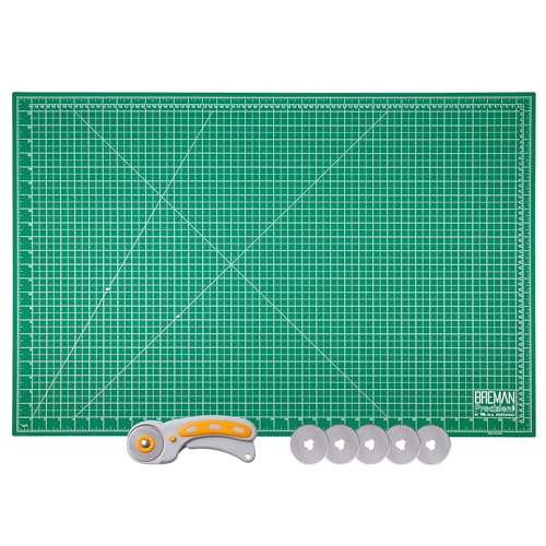 WA Portman Extra Large Cutting Mat for Sewing with Rotary Cutter for Fabric Set (5 Count)