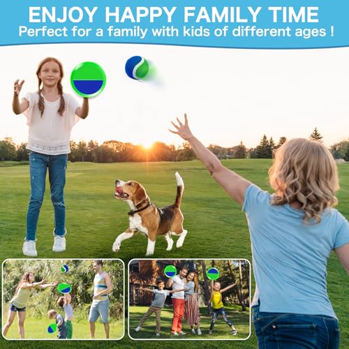 2 Packs Catch Ball Game Set (3.2 Ounce)