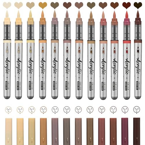Brown Acrylic Paint Pens