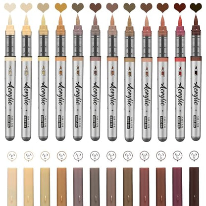 Brown Acrylic Paint Pens