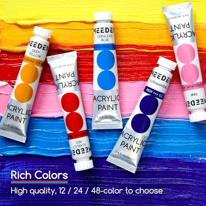 Beginners Acrylic Paint Set (20 Fl Oz)