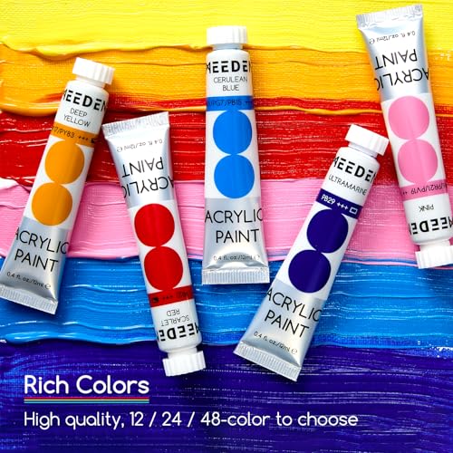 Beginners Acrylic Paint Set (10 Fl Oz)