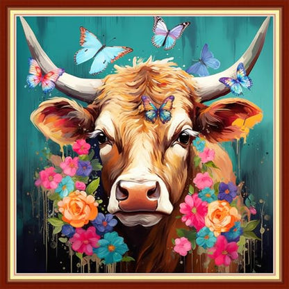 Cross Stitch Stamped Full Embroidery Kits DIY 11CT Cotton Thread Printed DIY Needlepoint Kits Craft Needlework Set Cross