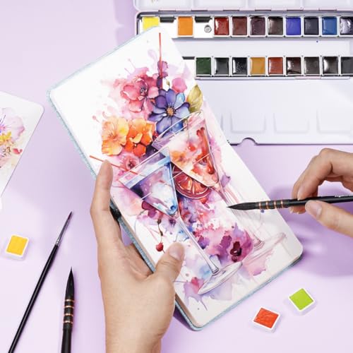 Square Watercolor Journal