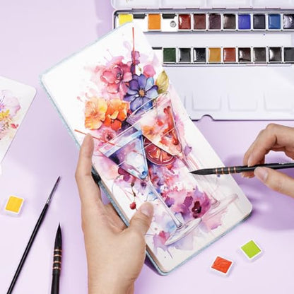 Square Watercolor Journal