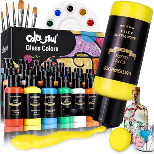 Stain Glass Paint Set