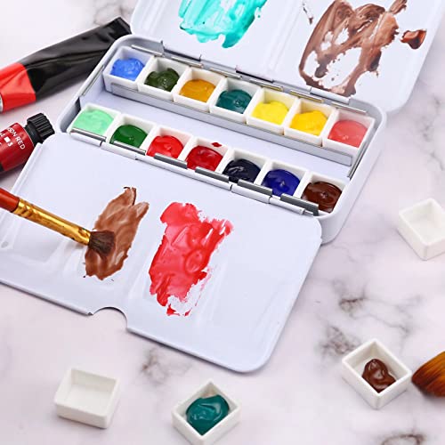 Empty Watercolor Palette