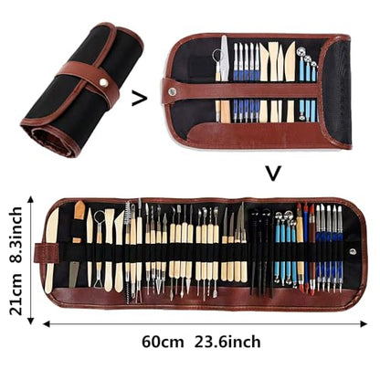 43 Pcs Pottery & Clay Sculpting Tool