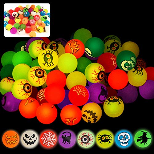 72 Glow in The Dark Bouncing Balls (72 Count)