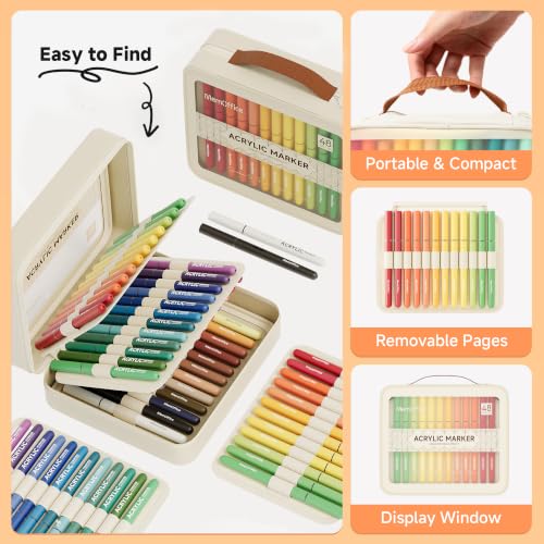 Acrylic Paint Markers (48 Count)
